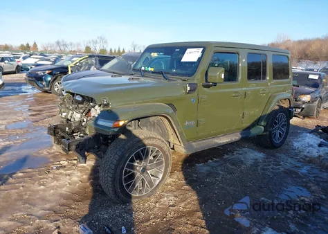 2024 Jeep Wrangler 4Xe Summit 4Xe from USA, damaged, VIN 1C4RJXU61RW231348